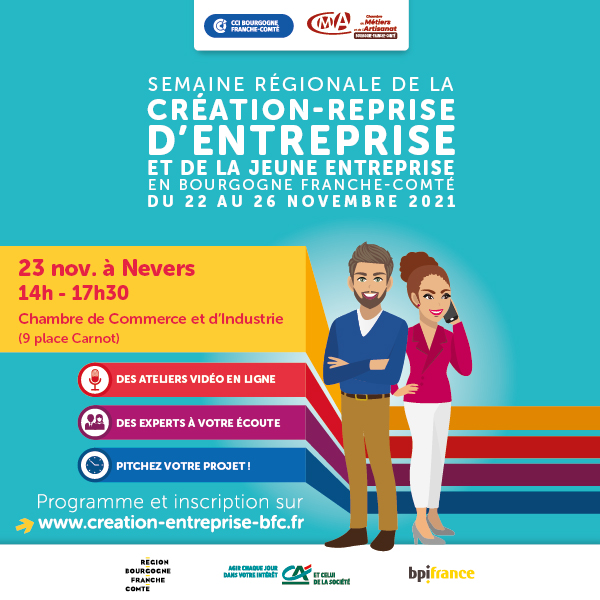 Semaine régionale de la création d’entreprise 2021