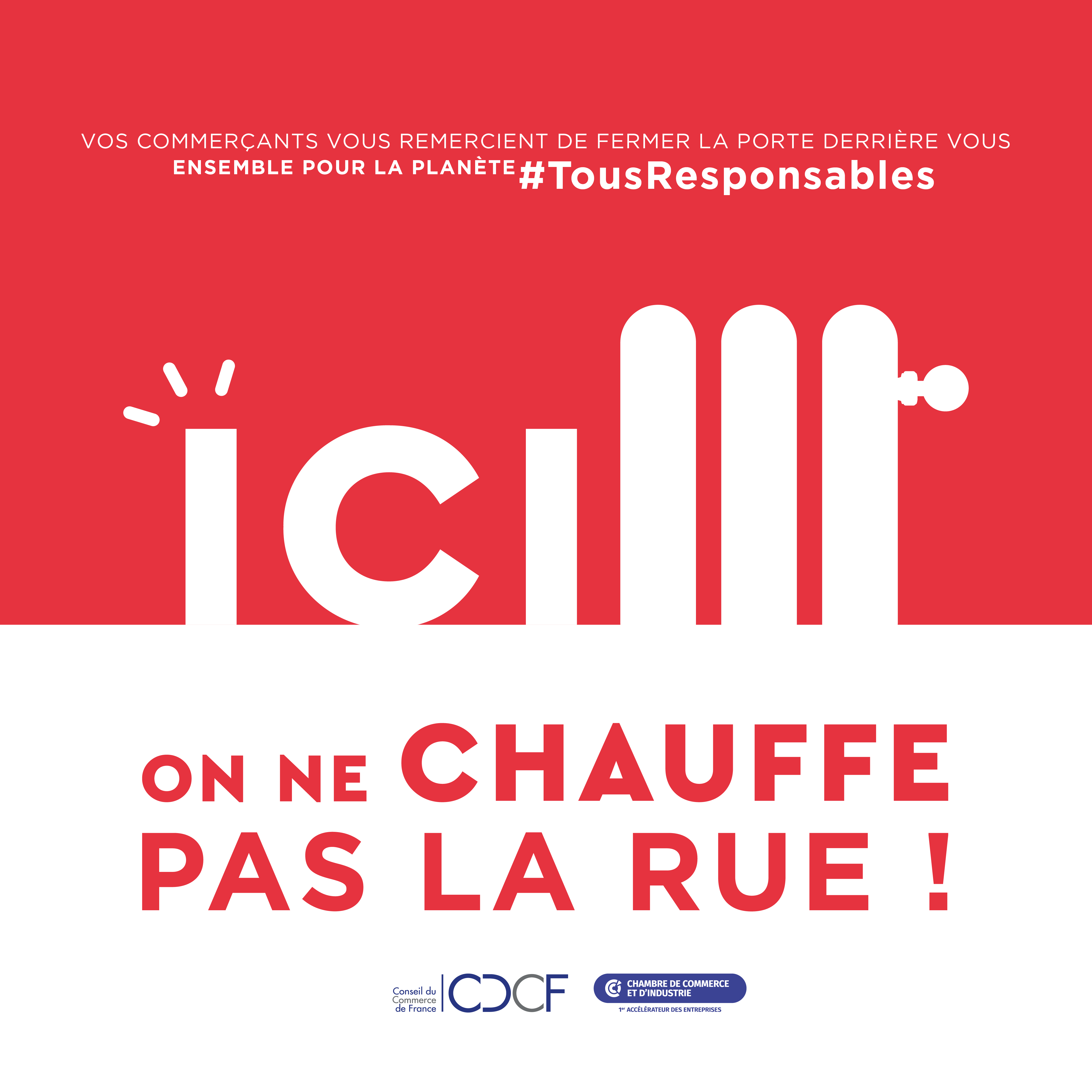 Ici on ne chauffe pas la rue !